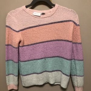 Multi colored sweater